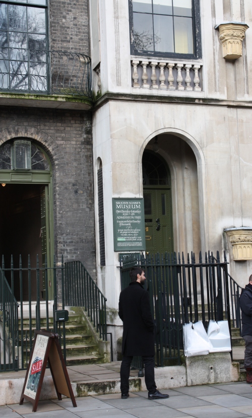Entrance to Sir John Soane Museum