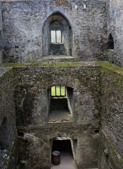Inside of the Blarney Castle