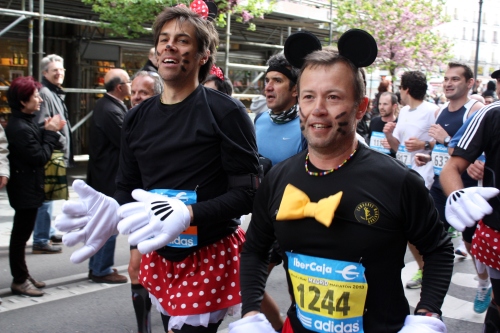 Two Minnies, Madrid Marathon