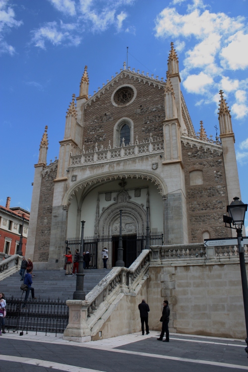 Iglesia de San  Jerónimo , across from The Prado, Madrid