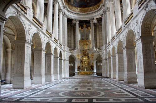 Chapel at Palace of Versailles, France
