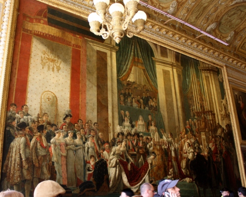 Coronation Painting at the Palace of Versailles