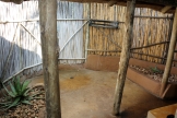 Umlani outdoor shower area